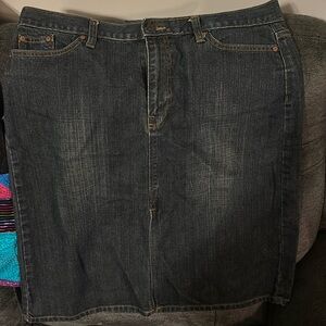 Gap denim skirt size 12/14